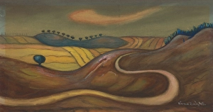 Winding Prints: Journey, 1948. Creator: Peter Konecny