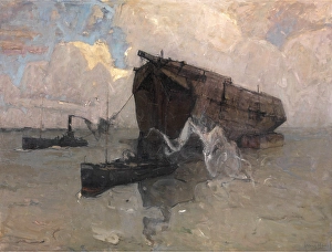 Beached Prints: The Last Journey, c1880-1920. Creator: Frans Hens