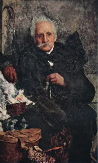 Mancini Prints: On a Journey, c1903. Artist: Antonio Mancini