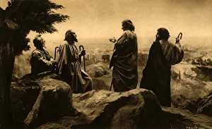 Bruckmann Gallery: The journey to Jerusalem, 1922. Creator: Henry Traut