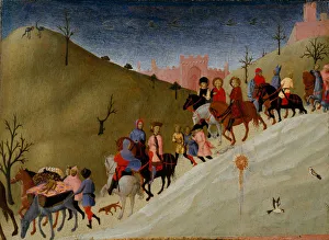 Caravan Gallery: The Journey of the Magi, ca. 1433-35. Creator: Sassetta