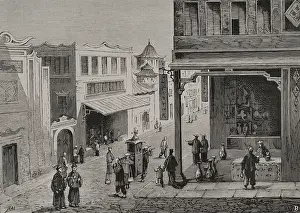 Pedestrian Prints: Journey of the steamer 'Marques de la Victoria' to Guangzhou