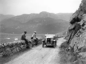 Jowett Prints: Jowett of W Jowett competing in the Scottish Light Car Trial, 1922. Artist: Bill Brunell