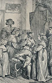 Dalziel Brothers Prints: Joy. Frontispiece to Golden Thoughts from Golden Fountains