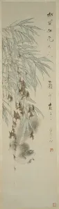 Squirrel Prints: Joy of Life, Qing dynasty (1644-1911), c. 1892. Creator: Xugu