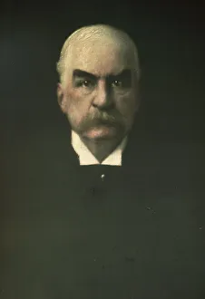 Morgan J P Sr Prints: J.P. Morgan, between 1911 and 1913. Creator: Arnold Genthe
