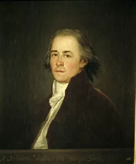 Juan Melendez Valdes (1754-1817), Spanish poet, jurist and politician. Oil by Goya