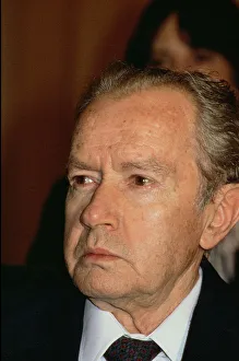 Jalisco Prints: Juan Rulfo (1918-1986), Mexican novelist born in Sayula (Jalisco), photo 1987