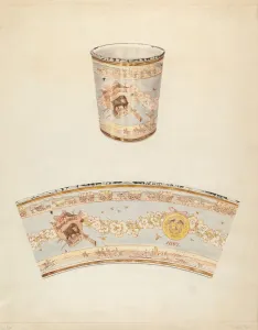 Frank J Mace Collection: Jubilee Cup, c. 1938. Creator: Frank J Mace