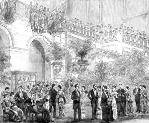 Potted Palms Prints: Jubilee Festival at King's College