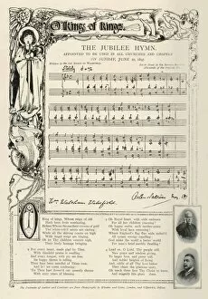 Maxwell Gallery: The Jubilee Hymn. Appointed to be used in all churches and chapels on Sunday, June 20, 1897