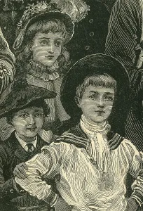 Rev Charles Bullock Prints: The Jubilee: Waiting For The Queen