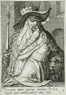 Gheyn Jacques De Ii Prints: Judah, c1590. Creator: Jacques de Gheyn II