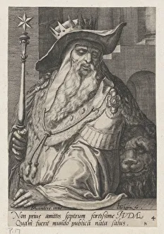 Gheyn Jacques De Ii Prints: Judah, from The Twelve Sons of Jacob. Creator: Jacques de Gheyn II