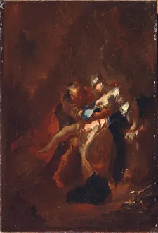 Maulbertsch Prints: Judah and Tamar. Artist: Maulbertsch, Franz Anton (1724-1796)