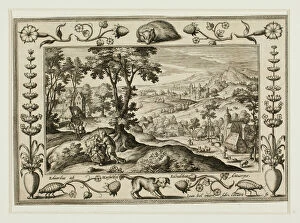 Prostitute Collection: Judah and Tamar, from Landscapes with Old and New Testament Scenes and Hunting Scenes