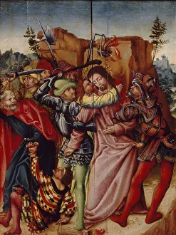 Caiaphas Prints: The Judas Kiss, Early16th cen Artist: German master
