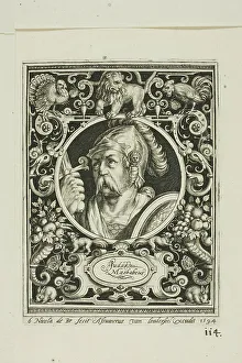 Judas Macabee, plate six from The Nine Worthies, 1594. Creator: Nicolaes de Bruyn