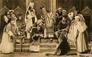 Judas before the Sanhedrin, 1922. Creator: Henry Traut