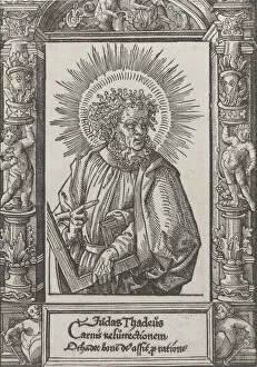 Apostle Jude The Gallery: Judas Thaddaeus, from Christ and the Apostles, 1514 Creator: Jacob Cornelisz. van Oostsanen