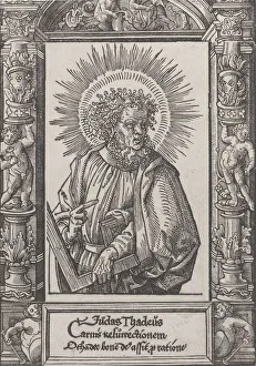 Drawings Gallery: Judas Thaddaeus, from Christ and the Apostles, 1514 Creator: Jacob Cornelisz. van Oostsanen