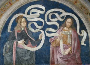 Prophets Gallery: Jude the Apostle and the Prophet Zechariah, 1492-1495