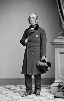 Justice Gallery: Judge Augustus Schell, between 1855 and 1865. Creator: Unknown