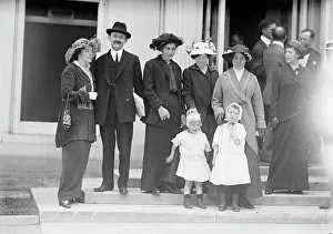 Judge Ben B. Lindsey, Mrs. Lindsey... 1914. Creator: Harris & Ewing. Judge Ben B. Lindsey, Mrs. Lindsey... 1914. Creator: Harris & Ewing