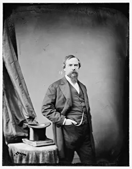 Irish American Prints: Judge Busteed, between 1860 and 1875. Creator: Unknown
