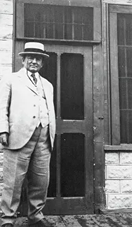 Fairbanks Alaska United States Prints: Judge Erwin, Fairbanks, Alaska, between c1900 and 1916. Creator: Unknown
