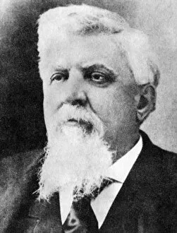 Judge Isaac C Parker, the Hanging Judge, in his later years, c1890s (1954)