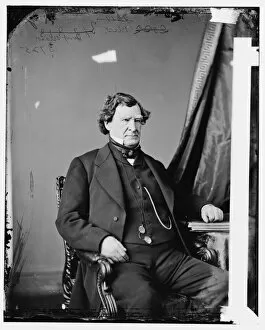 Pennsylvania Gallery: Judge Jeremiah Black, between 1860 and 1875. Creator: Unknown