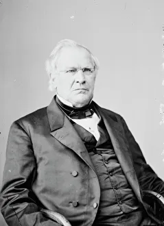 Justice Gallery: Judge Robert C. Grier, between 1855 and 1865. Creator: Unknown