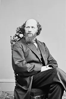 Supreme Court Prints: Judge S. J. Field, between 1855 and 1865. Creator: Unknown