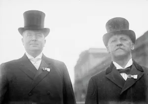 Judge Victor Dowling and J.B. Hasslacher, 1912. Creator: Bain News Service