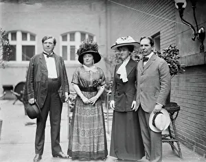 Judge Wade, Mrs. Mack, Mr. & Mrs. Perry Belmont, between c1910 and c1915. Creator: Bain News Service