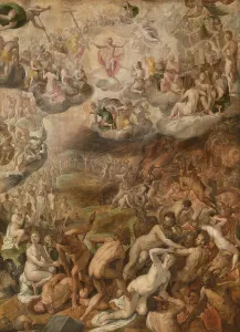 Good Versus Evil Prints: The Last Judgement, 1571. Creator: Chrispijn van den Broeck