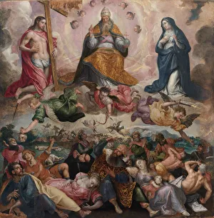 Vos Cornelis De Prints: Last Judgement, 1590-1620. Creator: Cornelis de Vos