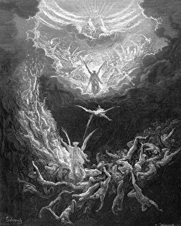 Flying Collection: The Last Judgement, 1865-1866. Artist: Gustave Dore