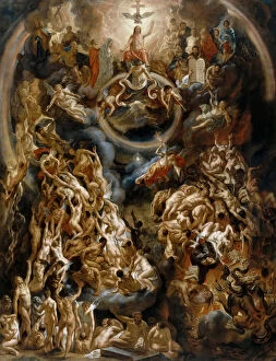 The Last Judgement. Artist: Jordaens, Jacob (1593-1678)