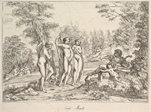 Giuseppe Prints: The Judgement of Paris(?), 1740-1802. Creator: Giuseppe Canale