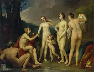 1750s Prints: Judgement of Paris, 1757. Creator: Anton Raphael Mengs