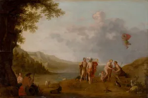 Helen Of Troy Gallery: The Judgement of Paris, c. 1650. Creator: Willaerts, Cornelis Adamsz. (1590-1666)