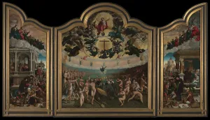 Burying Prints: Last Judgement and the Seven Acts of Mercy, 1517-1525. Creator: Bernaert van Orley