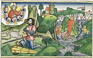 Wool Prints: Judges 6: 36: Gideon puts out the fleece
