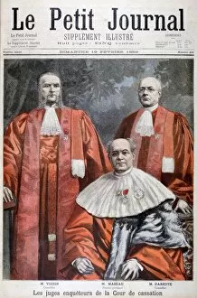The judges of the Supreme court of appeal, France, 1899. Artist: Oswaldo Tofani