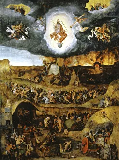 The Last Judgment, 1553-1554. Creator: Pieter Huys
