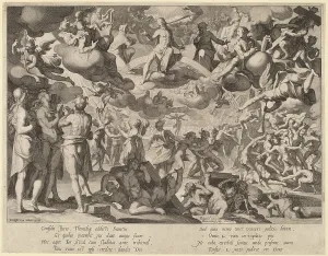 The Last Judgment, 1606. Creator: Willem van Swanenburg