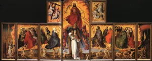 The Last Judgment. Artist: Weyden, Rogier, van der (ca. 1399-1464)