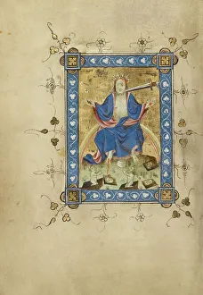 Stigmata Prints: The Last Judgment; Book of Hours, about 1405-1410. Creator: Masters of Dirc van Delf